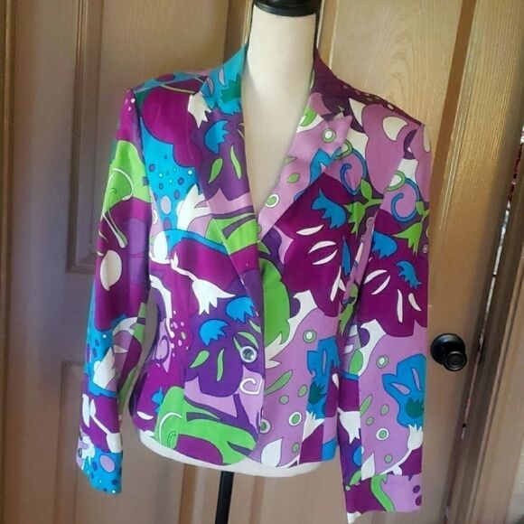 P𝅺lus Size Ladies Blazer by LATINA LIFE - Picture 1 of 16